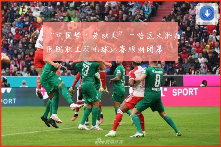 “中国梦·劳动美” - 哈医大肿瘤医院职工羽毛球比赛顺利闭幕